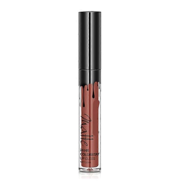 3,8 ml Glitter Leppestift Langvarig Ikke-klebrig Vanntett Flytende Lipgloss 12# A