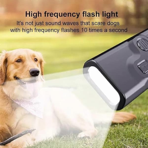 Koiran haukunesto, koiran haukunestolaite HD-näytöllä ja LED-taskulampulla Uusi