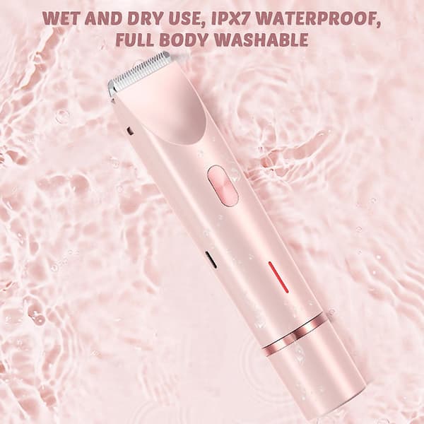 Bikini Epilator til kvinder Våd Tør Smertefri Barbermaskine til krop og bikiniområde A