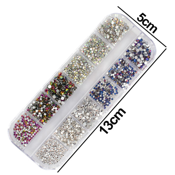 Crystal Rhinestones Nail Art Gems and Rhinestones