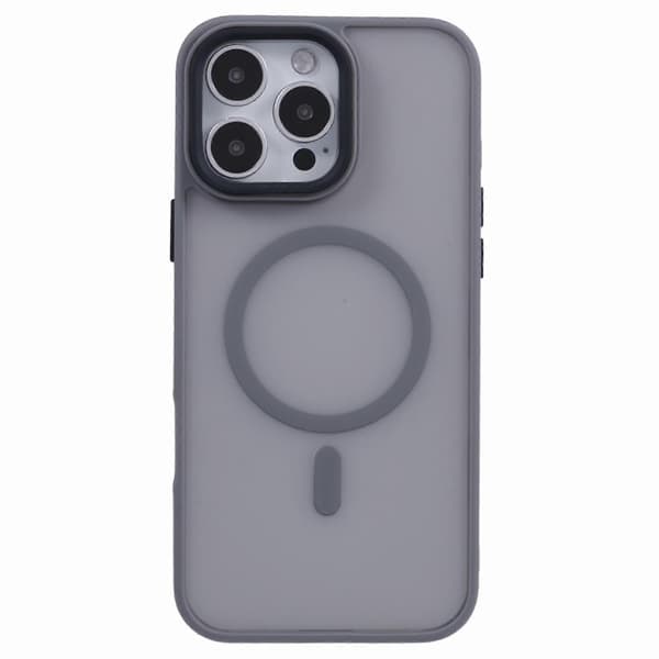 Fodral för iPhone 16 Pro Max kompatibelt med MagSafe Skin-Touch Matt Anti-Drop TPU+PC Mobilskal