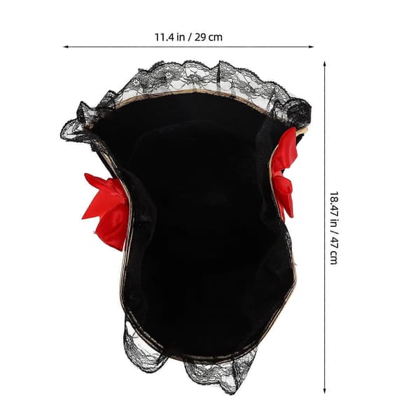 Halloween Pirathodeplagg Bukkaner Kostymehatt for Voksne A