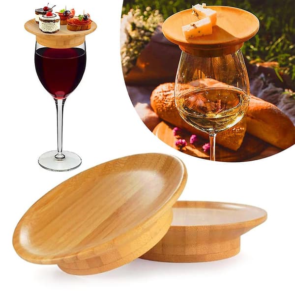 Vinglas Charcuterie Board Topper Multifunktionel Kop Top Indretning til Forretter A