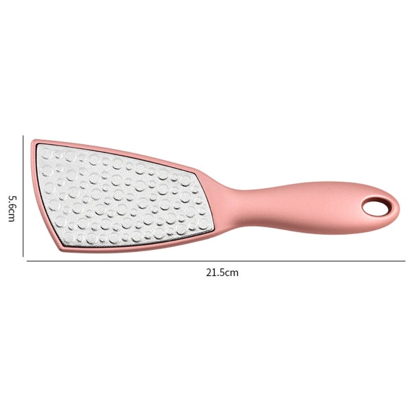 Dobbeltsidig fotfil for fjerning av hard hud - Rustfritt stål - Fot