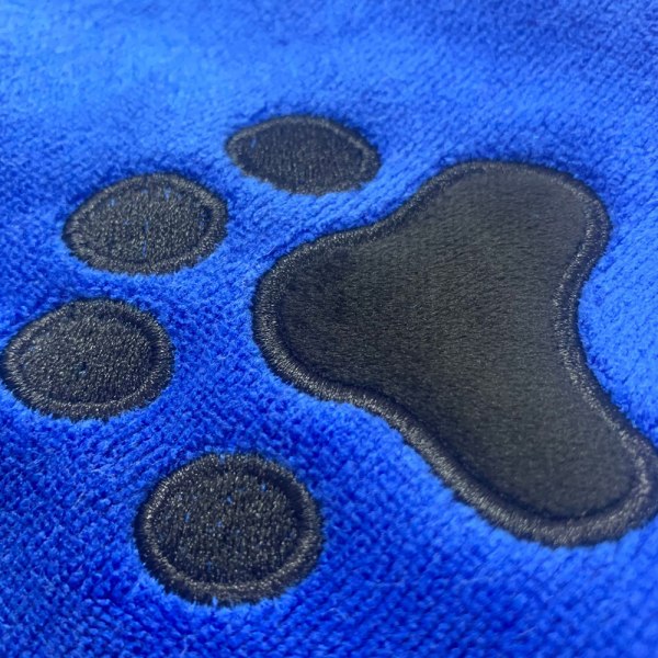 Pet Badekåbe Håndklæde Microfiber Absorberende Hunde Badehåndklæde