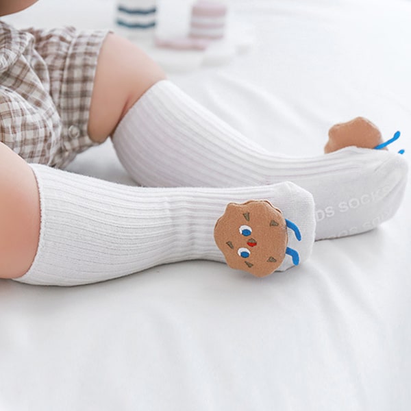 3D Baby Vinter Slipper Socks Cute Animal Fuzzy Home Slipper Sok