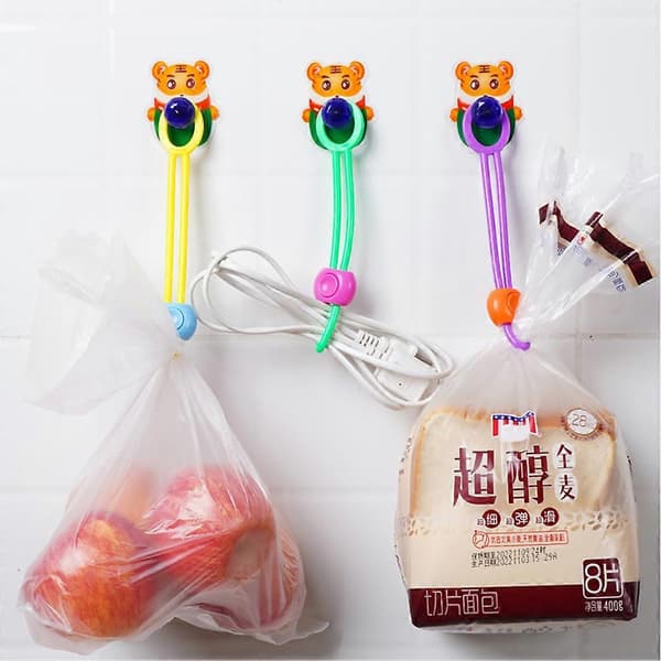 Snackposer Forseglingsclips Holder Mad Frisk Forseglingsclips til Friskholdelse A