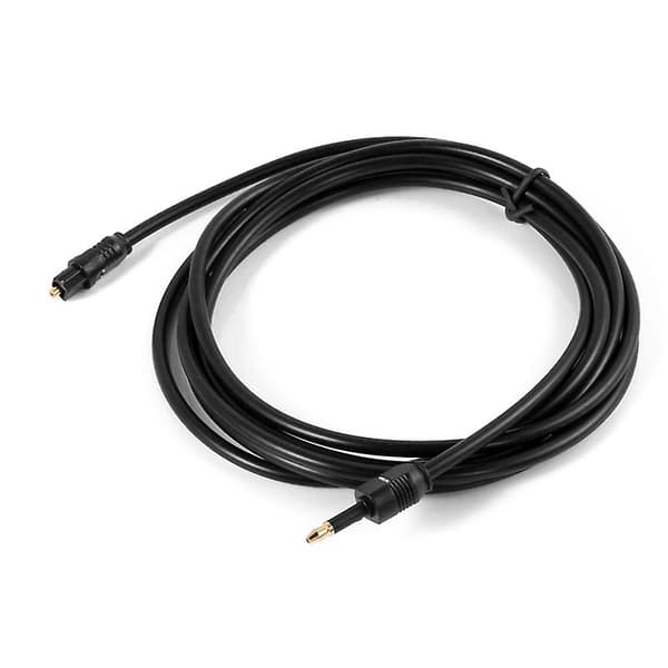 Mini Kabel 3.5mm SPDIF Optisk Fiberkabel 3.5 til Optisk Lydkabel Adapter til Macbook 5M A