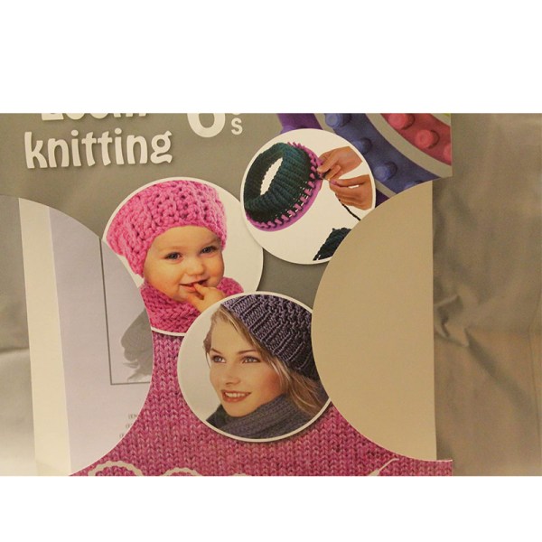 Stickring stickram runt för stickning 6 delar