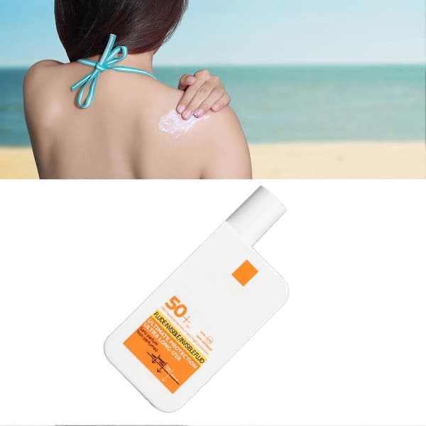 Ultralätt, skonsam, vatten- och svettresistent solkräm SPF 50, bärbart UV-skydd, 50 ml A