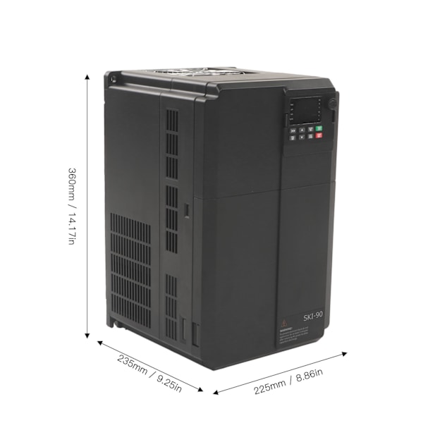 Frekvensomformer 3-fas 30KW VFD AC 380V Indgang AC 0‑380V Udgange RS485 Kommunikation