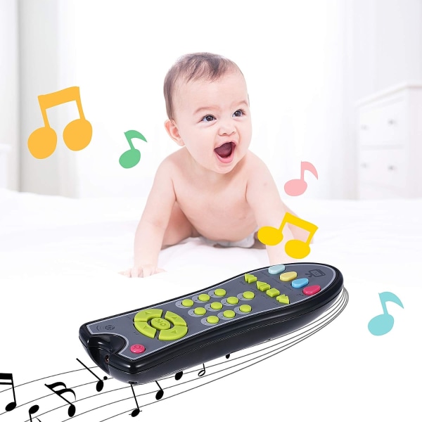 Babyleker Musikk TV Fjernkontroll Tidlig Pedagogiske Leker for