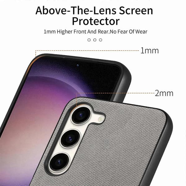 Twill stoff skinn bakdeksel til Samsung Galaxy A13 5G / A04s