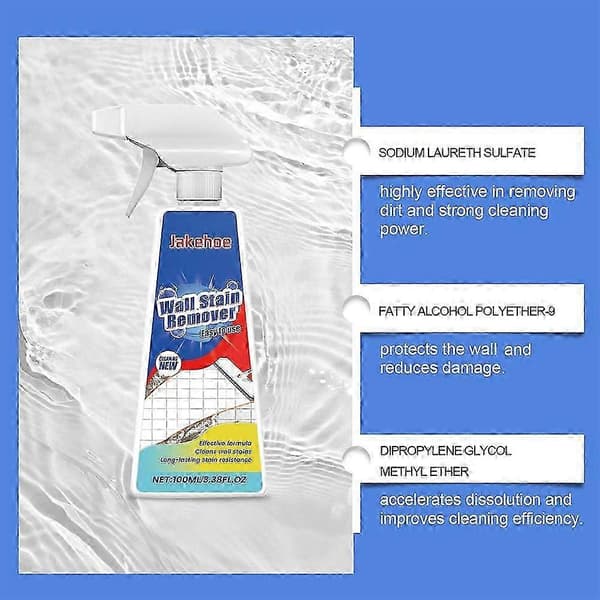 2025 Mycket Effektiv Väggrengöringsspray 100ML A