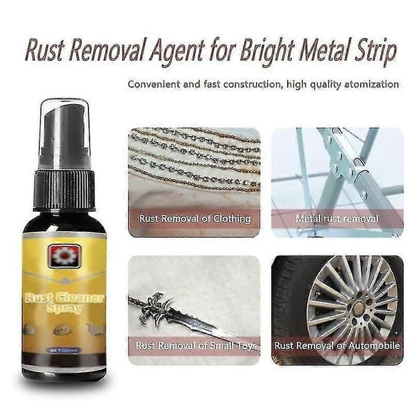 30 ml kraftig universalrengjøringsmiddel rustfjerner spray avrustingsspray bil A