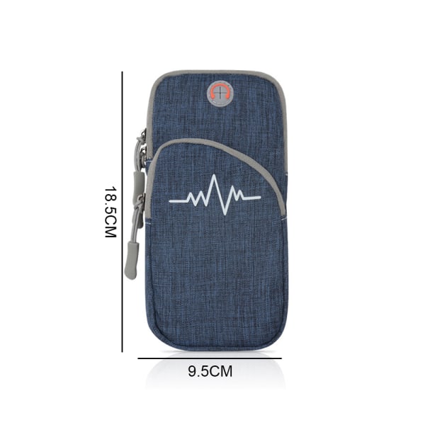Mobiltelefon Armband Telefonärm med Justerbart Elastiskt Band,