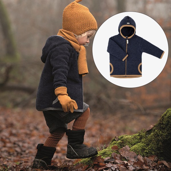 Syksyn ja talven tyylikäs fleece-takki pojille ja tytöille, lämmin vauvan fl