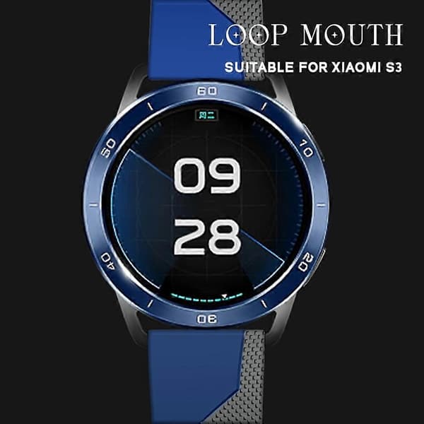 För Xiaomi Watch S4 S3 Metallklocka Bezel Smartwatch Tillbehör