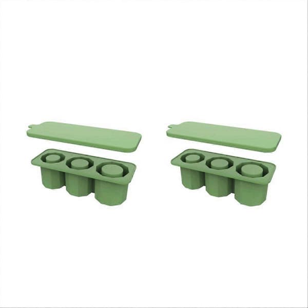 kompatibel med isbricka stor kapacitet isbricka isform silikonisbricka lämplig kompatibel med 30oz/40oz,E A