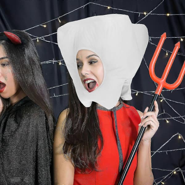 Nyhet Tannhatt Fest Hodeplagg for Dekor Kreativ Halloween A