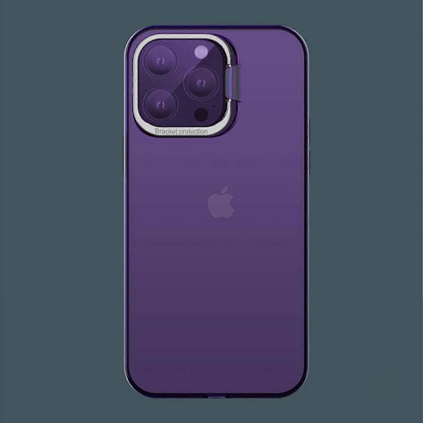 Etui til iPhone 15 Pro Max, indbygget kameraringstativ, ridsefast telefonetui til iPhone 15 Pro Max