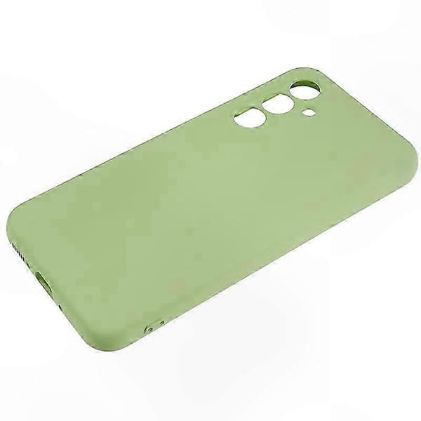 TPU-fodral med fiberfoder för 5G-smartphone - Gummerat telefonskal, BlackBean Green