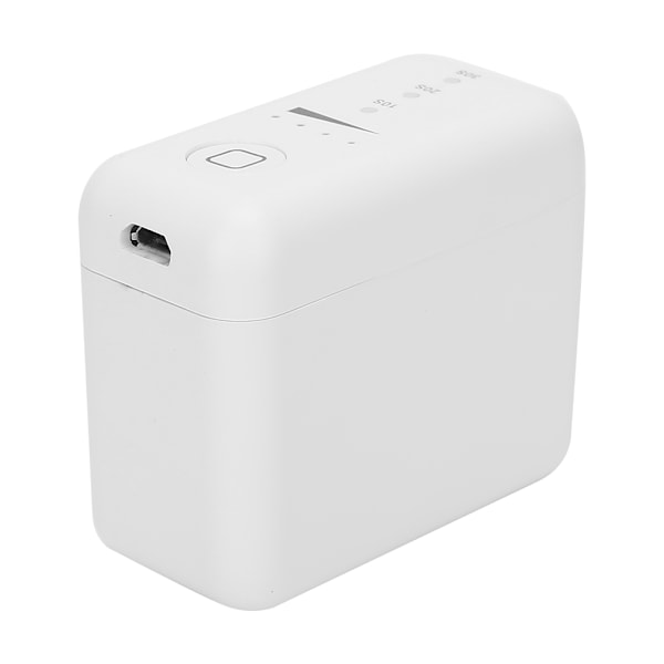 2W Bærbar Enkelt Finger Neglelampe Gel Neglelak Tørrer USB Mini Flere Gear Timing Hvid