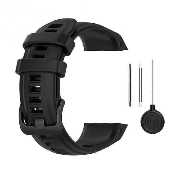 20 mm silikonrem for Garmin Instinct 2S pustende erstatningsarmbånd