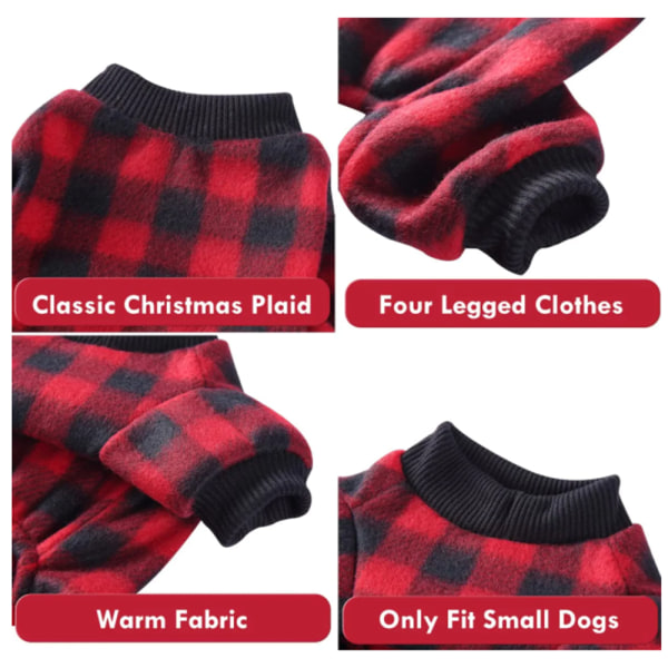 Husdjurskläder Höstkläder Hundpyjamas Hundkläder Hemkläder