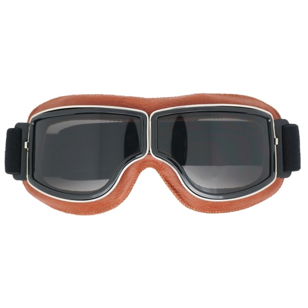 Trend retro briller, støvtette for motorsykkelkjøring, solsikre,