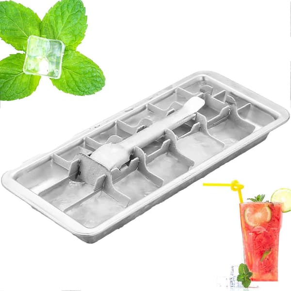 Isbitbrett i rustfritt stål med enkel utløsning, rask frysing, gjenbrukbart for cocktailer og drinker A