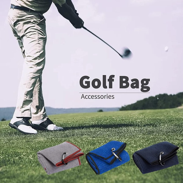 Mikrofiber våffelvävt golfhandduk | Klubbspårrengörare