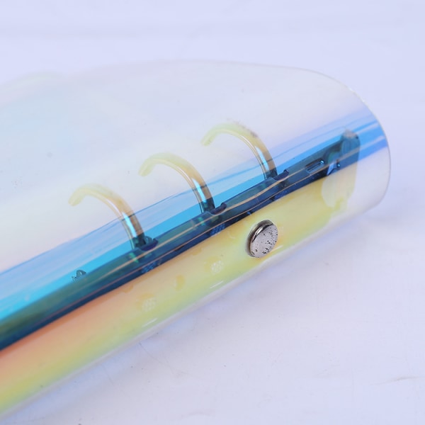 A5 Notatbok Binder, Transparent og Fargerik, Høy-kvalitets PVC