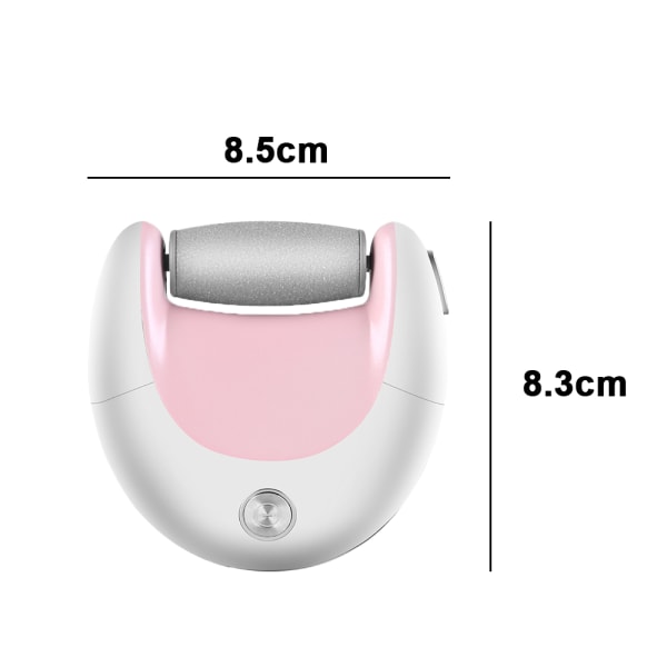 Fotfil Corn Callus Remover, bærbar elektronisk eksfoliator