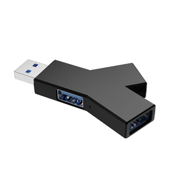 RYRA USB 3.0 Hub USB 2.0 Mini Y-formet 3-I-1 USB-C Hub Multi USB Splitter Hub Brug