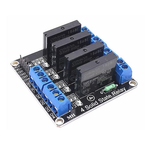 5V 1/2/4/8 Kanal OMRON SSR G3MB-202P Solid State Relæmodul Nyt Style 1