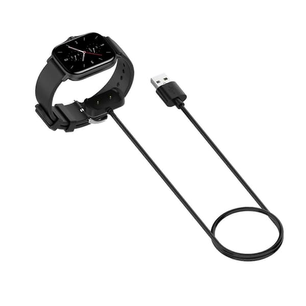 Smart Watch Dock Laddare Adapter USB Laddningskabel för Amazfit GTR 2(GTR2)/GTS