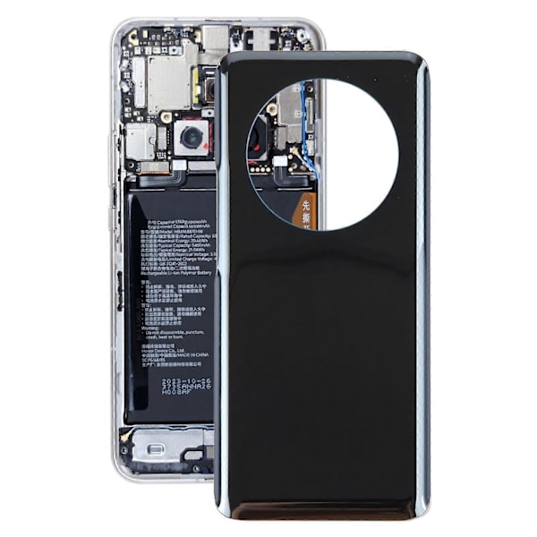 Til Honor Magic4 Pro Batteribagcover (Sort)