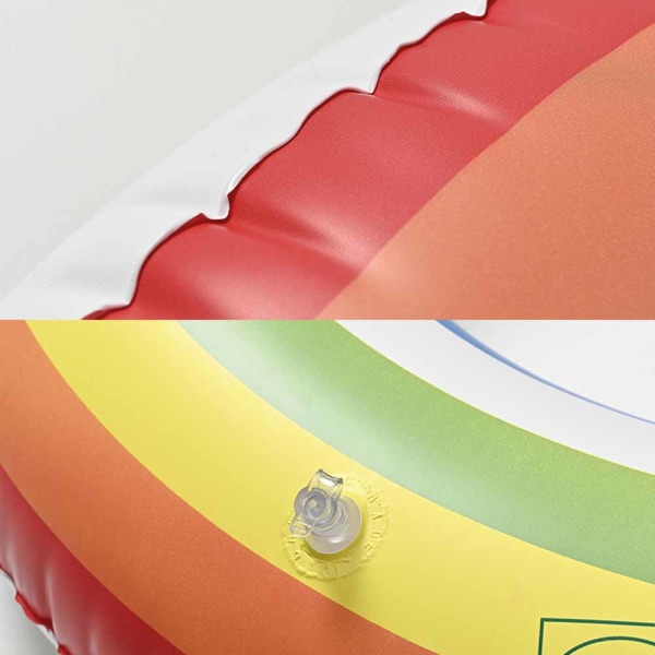 Swimming Pool Floats Rainbow Swimming Ring Floaties Summer