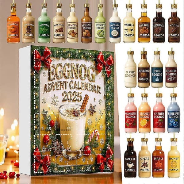 Øl-adventskalender for menn Unik julegaveidé for nedtelling A