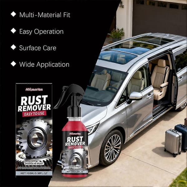 Nano-metall rustfjerner poleringsspray multifunksjonell rustfjerner bilrekvisita A