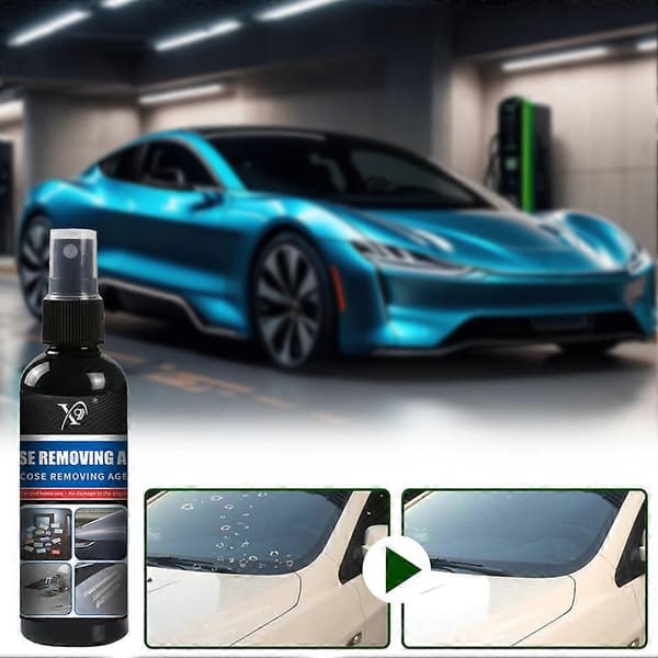Multifunktionel klæbemiddelfjerner spray til bil Kraftfuld effektiv klæbemiddelfjerner spray til hjem og køretøj A