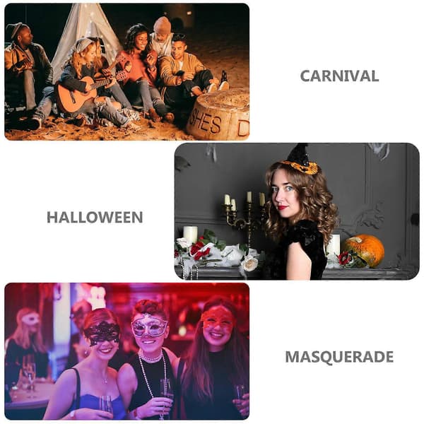 Halloween heksehatter for Halloween heksekostyme tilbehør 5 stk A