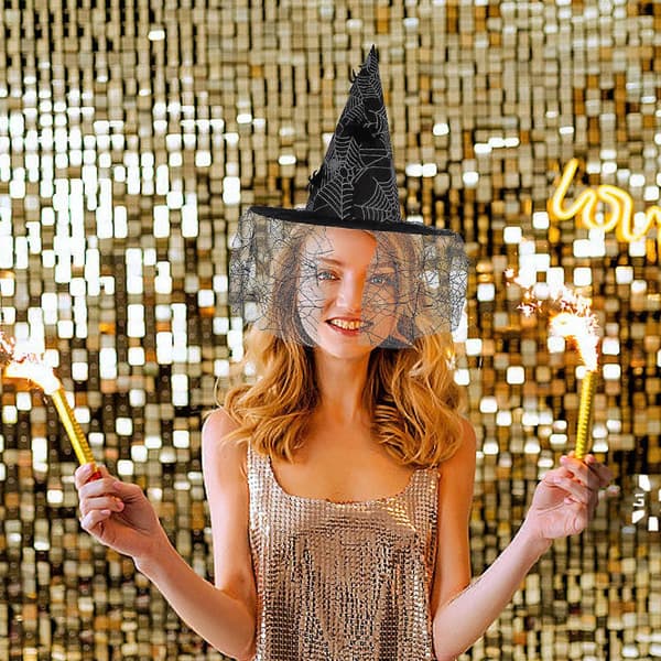 Halloween festhat heksehat til at bære Halloween kostume A