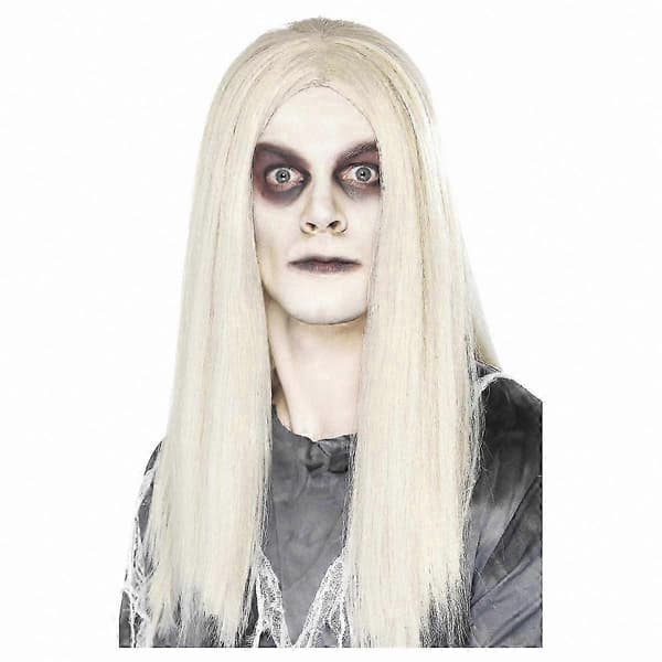Spökeperuk för män för Halloween och Cosplay-användning A