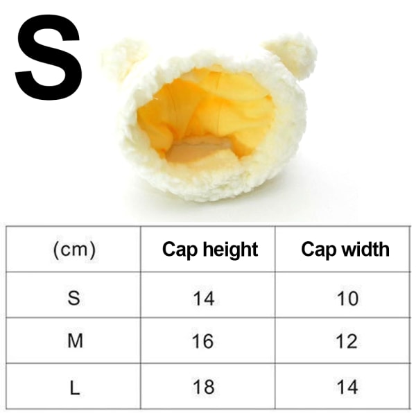 Sarjakuva karhun muotoinen cap Kitten hattu lemmikkitarvikkeita