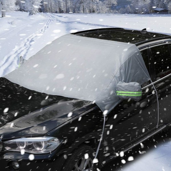 Autojen tuulilasin suoja - suojaa auringolta, lumelta, pakkaselta ja pölyltä