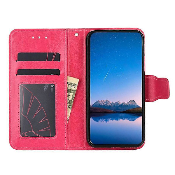 För Huawei nova 9 SE Crystal Texture Läderfodral