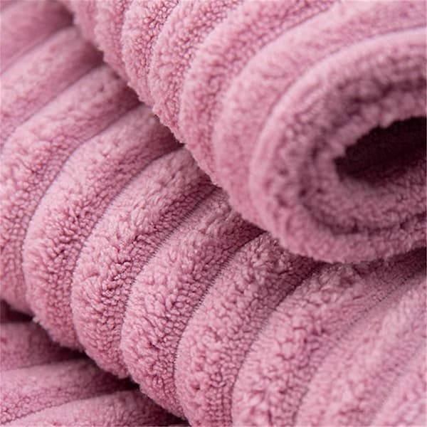 Mikrofiber Hårhåndklæde til Kvinder Hurtigtørrende Plys Tyk Hætte til Brusebad og Bad A