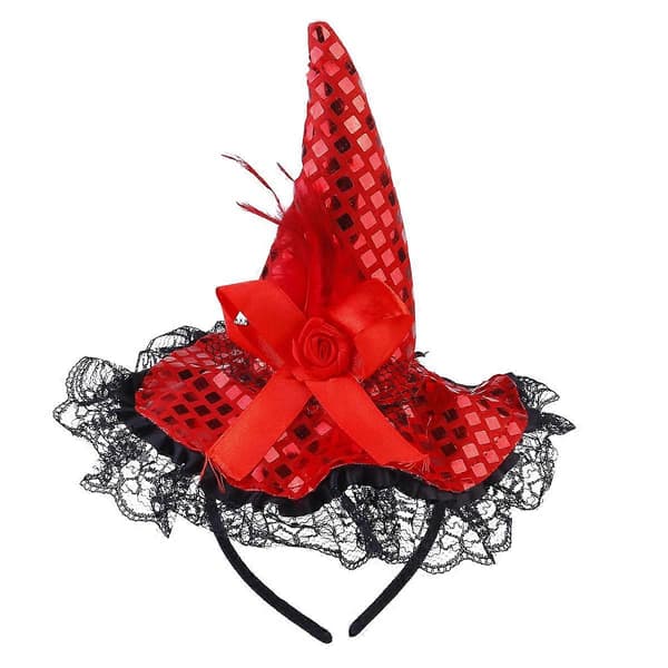Naamiaisnoitahattu Halloween-hiuspäähine asukäyttöön A